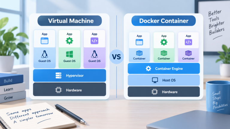 Docker와 가상머신(VM)의 차이