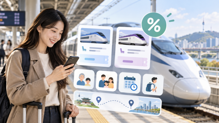 KTX vs SRT 할인제도 완벽 비교