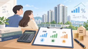 DSR·DTI·LTV 계산기